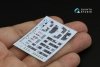 Quinta Studio QD48197 F-5F Tiger II 3D-Printed & coloured Interior on decal paper (for AFV Club ) 1/48